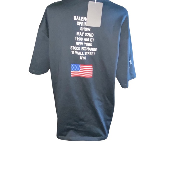 Balenciaga Authentic 🌸Nyse®🌸 T-shirt Oversized - SZ L (Unisex) - Picture 7 of 16